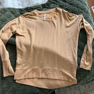 Athleta Tan Women's Sweatshirt
